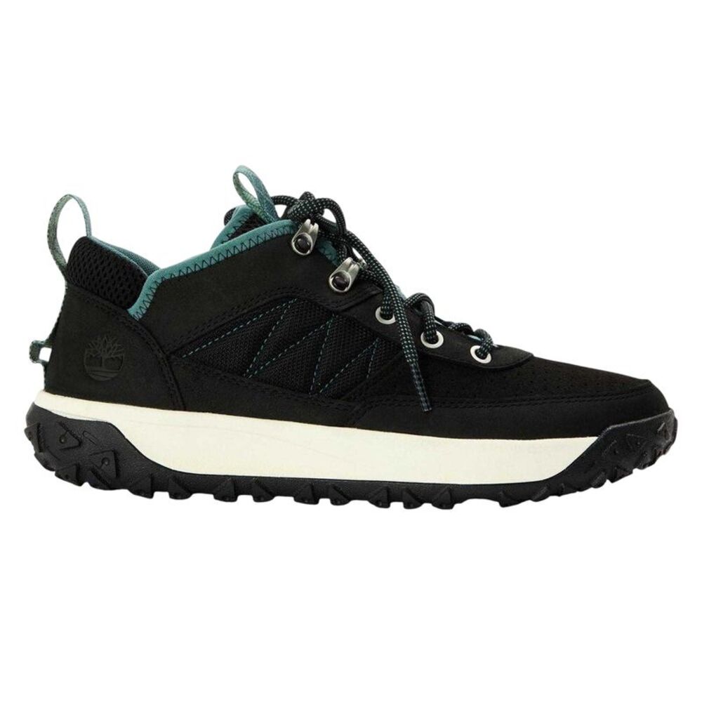 Timberland Womens/Ladies Motion 6 Leather GreenStride Walking Shoes / Black/Whit